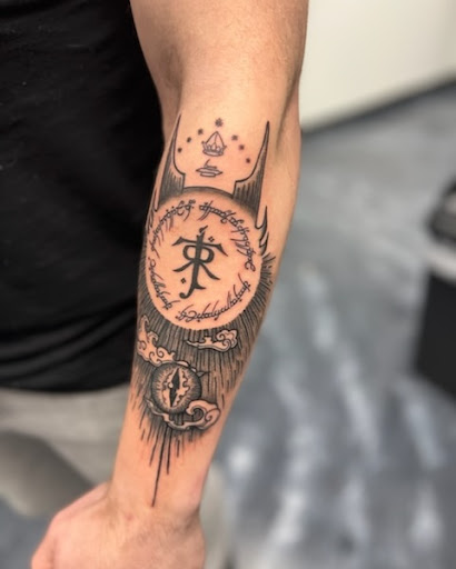 Explore women sleeve tattoo ideas, creative tattoo ideas in Trenton, available at Alpha Ink Studio