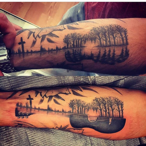 Explore animal tattoo ideas for men, creative tattoo ideas in Hialeah, available at Allstar Tattoo & Body piercing