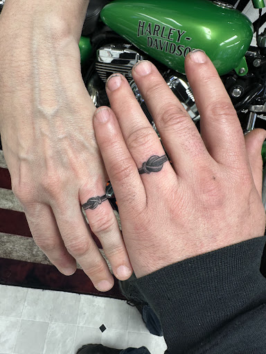 Explore ring finger tattoo cover up ideas for guys, creative tattoo ideas in Orland, available at K1LL3R ARTW0RK