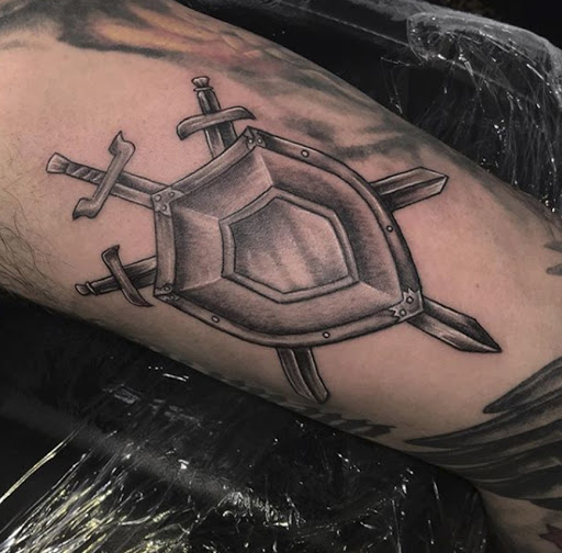 Explore bold tattoo ideas, creative tattoo ideas in Baldwin, available at Salvation Tattoo