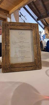 Maso Palù à Brentonico menu