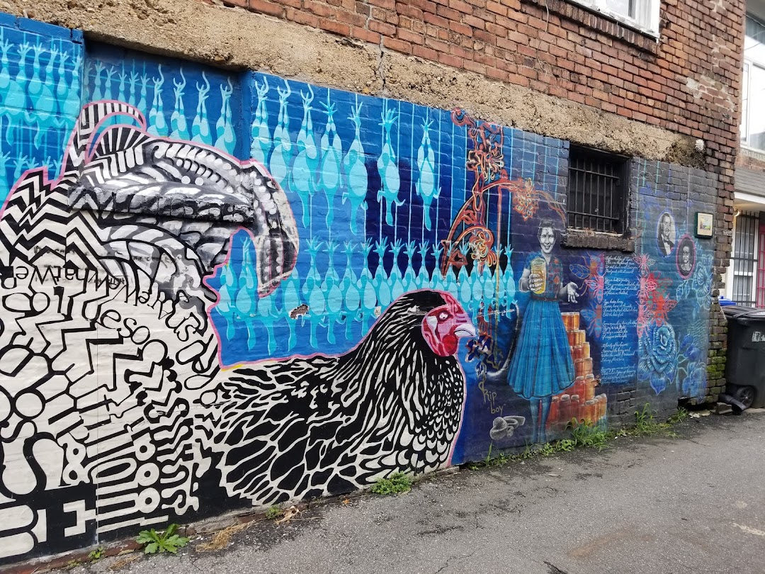 Chicken Alley Mural