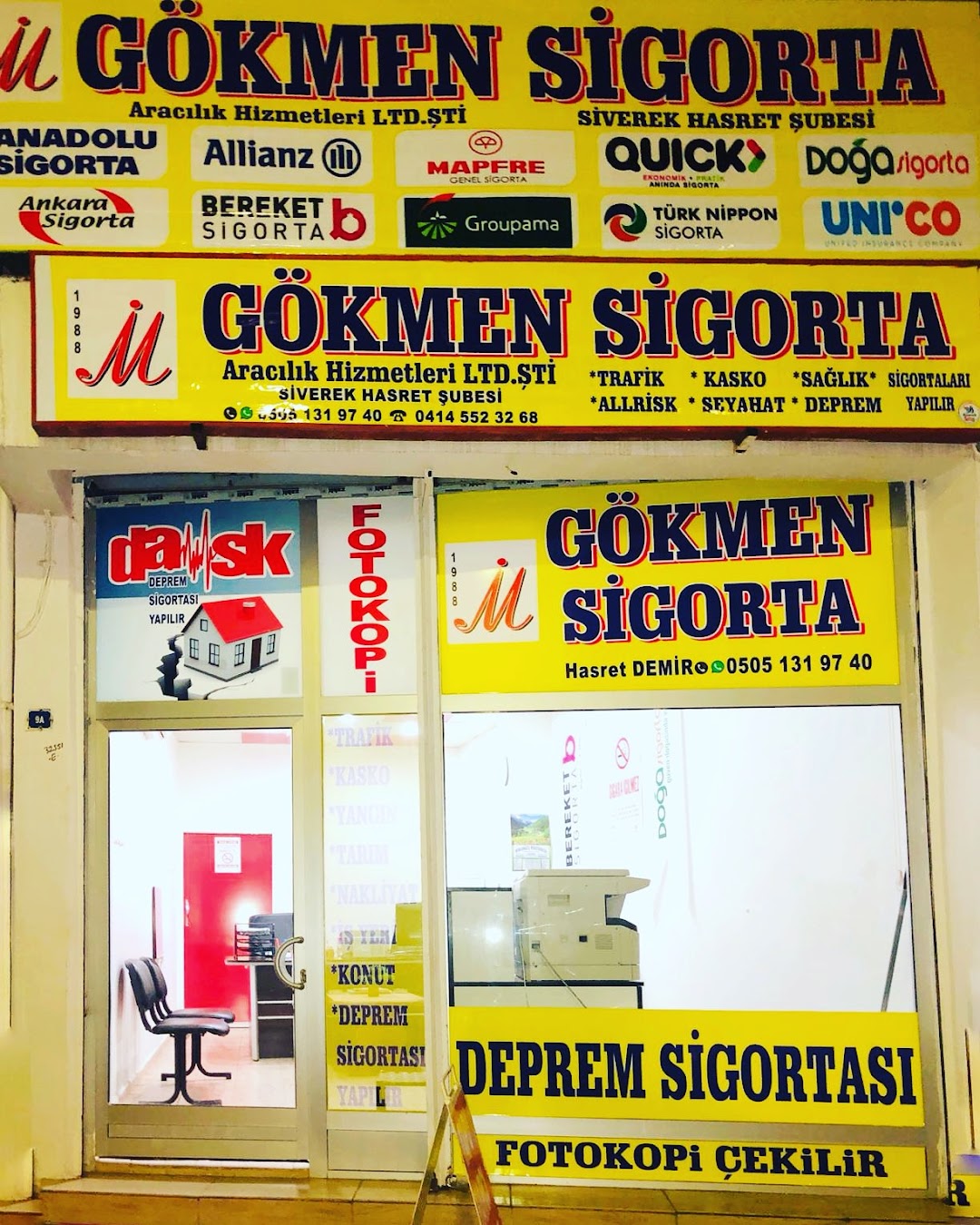 Siverek Mim Gkmen Sigortaclk Hasret ubesi