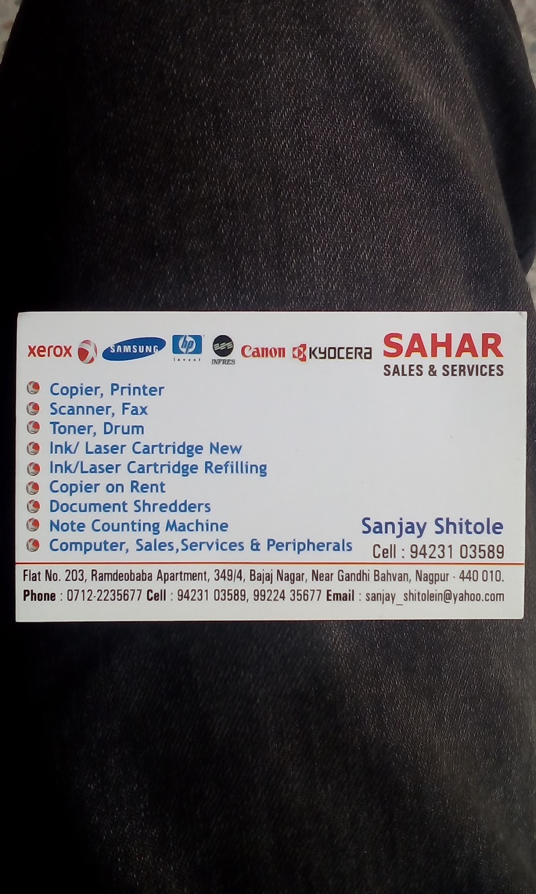 Sahar Sales & Services