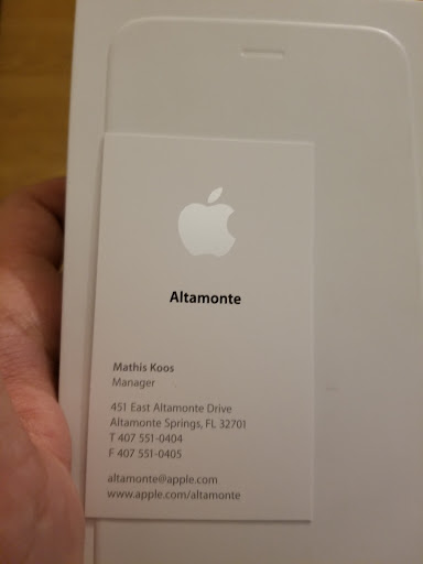 Computer Store «Apple Altamonte», reviews and photos, 451 E Altamonte Dr, Altamonte Springs, FL 32701, USA