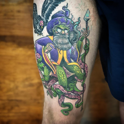 Explore biomechanical tattoo ideas, creative tattoo ideas in Monterey, available at Wholehearted Tattoo