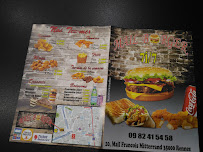 Carte du Mail Burger à Rennes