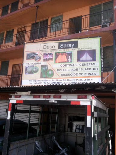 CONFECCION DE CORTINAS Y CENEFAS EN PANAMA DECO SARAY