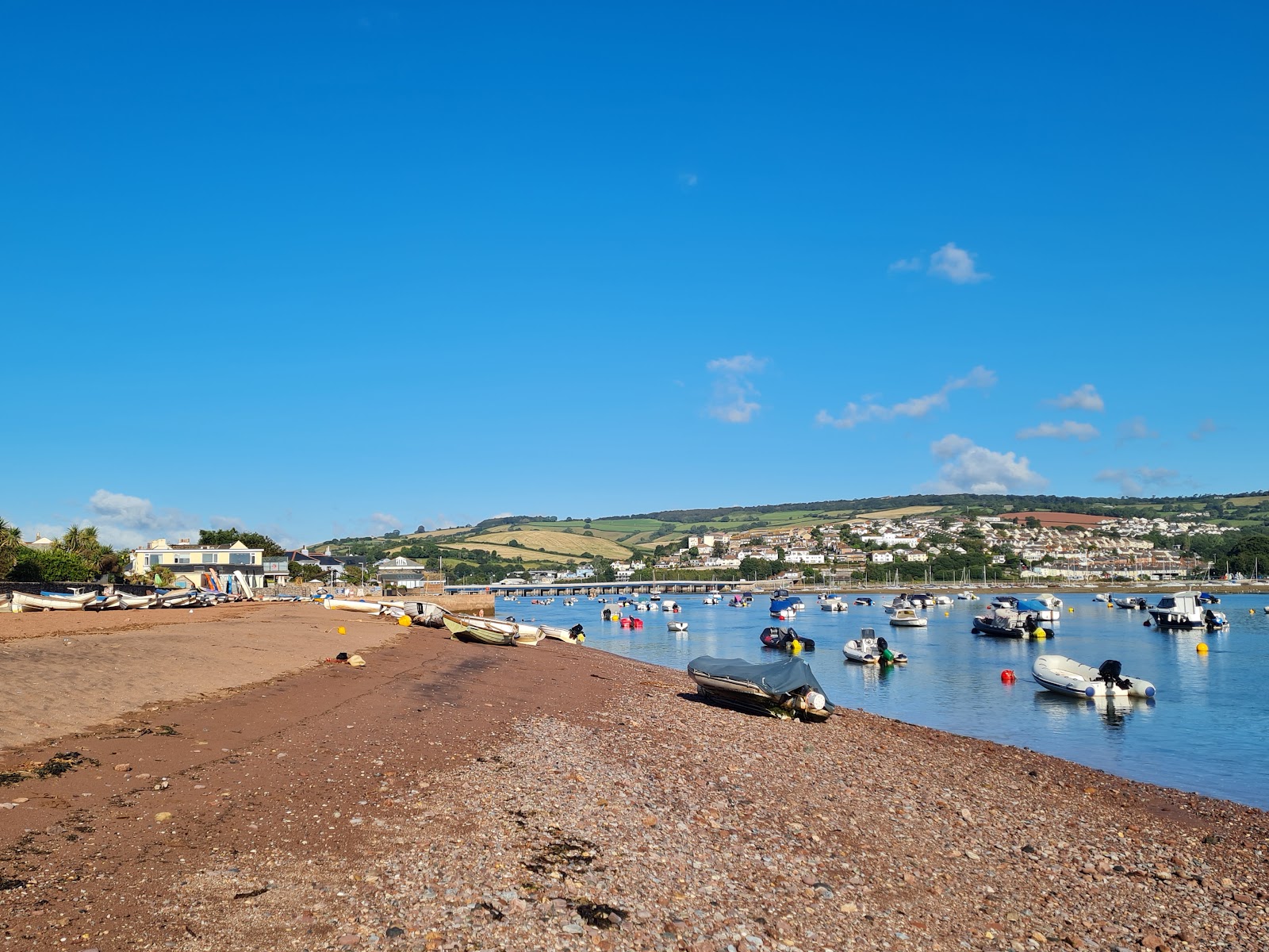 Foto van Shaldon beach met helder zand oppervlakte