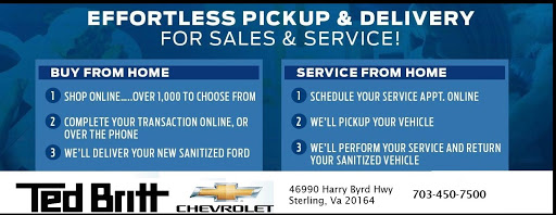 Chevrolet Dealer «Ted Britt Chevrolet», reviews and photos, 46990 Harry Byrd Hwy, Sterling, VA 20164, USA