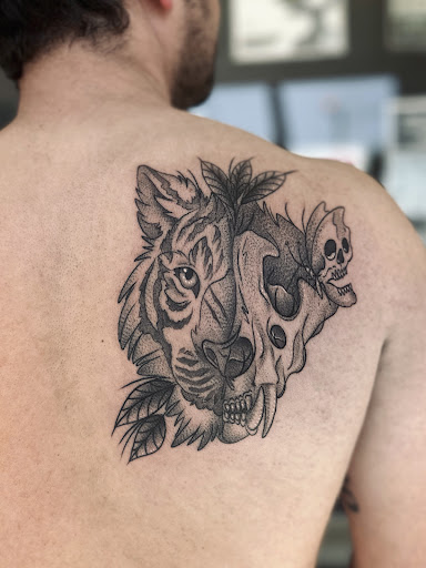 Explore truck tattoo ideas, creative tattoo ideas in Saint Petersburg, available at Lucky You Tattoo