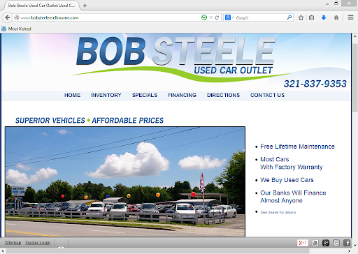 Used Car Dealer «Bob Steele Used Car Outlet», reviews and photos, 1693 Croton Rd, Melbourne, FL 32935, USA