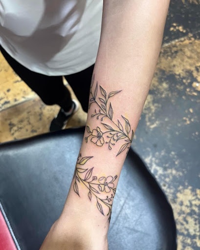 Explore black tattoo cover up ideas, creative tattoo ideas in Pineville, available at Epic Ink Studio