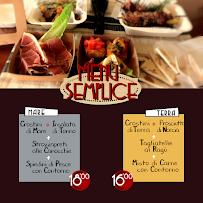 Osteria da Menghi Vecchi Sapori à Montescudo-Monte Colombo carte