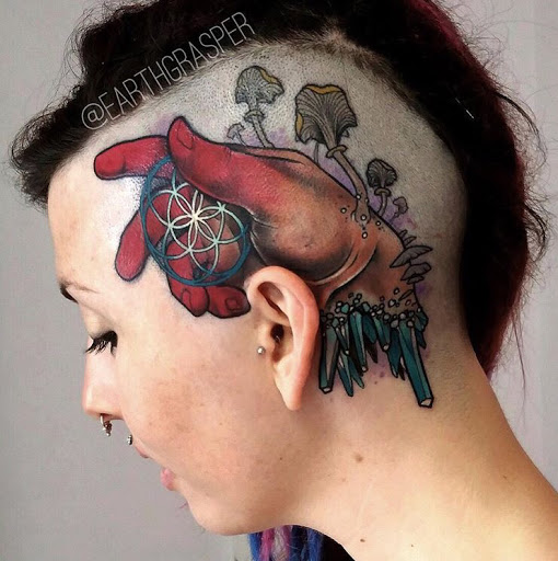 Explore damaged tattoo ideas, creative tattoo ideas in Phoenix, available at Golden Rule Tattoo Camelback