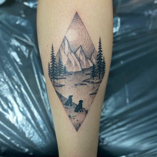 Explore illuminati tattoo ideas, creative tattoo ideas in Schaumburg, available at Atmosphere Tattoo Gallery - Schaumburg