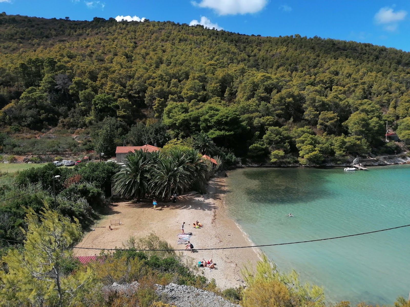 Stoncica beach'in fotoğrafı küçük koy ile birlikte