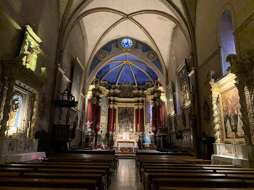 attractions Cathédrale Notre-Dame-de-l'Assomption d'Entrevaux Entrevaux