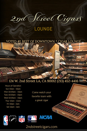 Cigar Shop «2nd Street Cigar Lounge and Gallery», reviews and photos, 124 W 2nd St, Los Angeles, CA 90012, USA