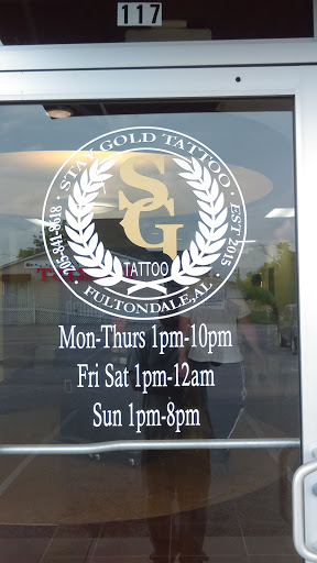 Tattoo Shop «Stay Gold Tattoo Studio», reviews and photos, 1351 Decatur Hwy Suite 115 ,117, Fultondale, AL 35068, USA