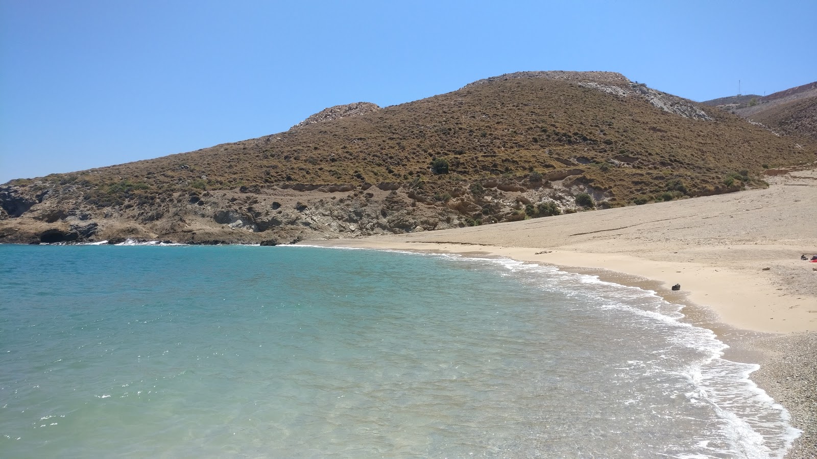 Fotografija St.George beach IV z svetel pesek površino