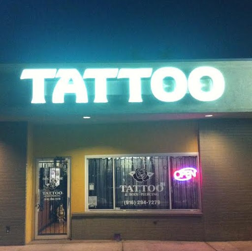 Tattoo Shop «Black Rose Tattoo & Body Piercing», reviews and photos, 9353 Greenback Ln, Orangevale, CA 95662, USA
