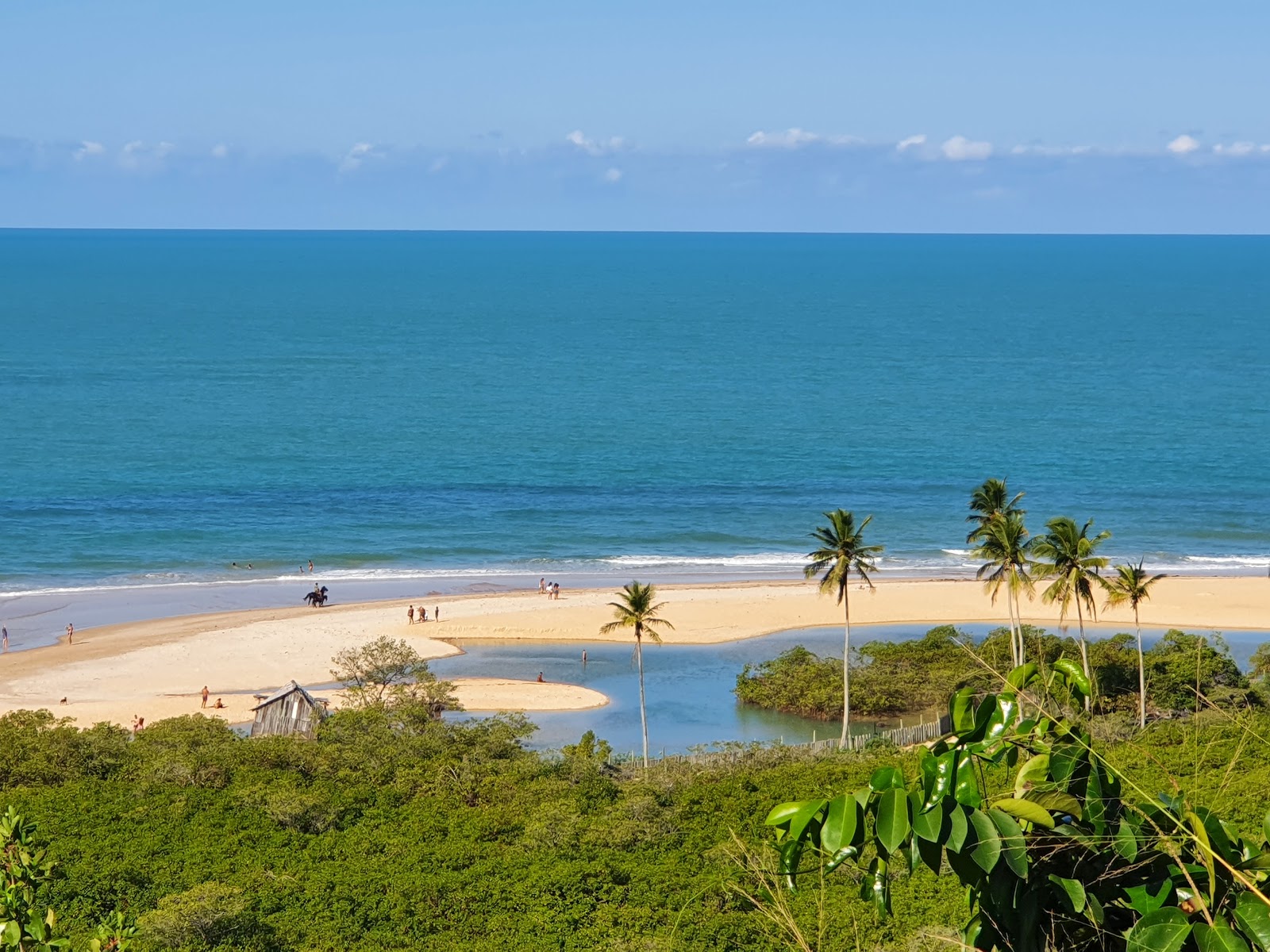 Photo de Praia de Itaquena - endroit populaire parmi les connaisseurs de la détente