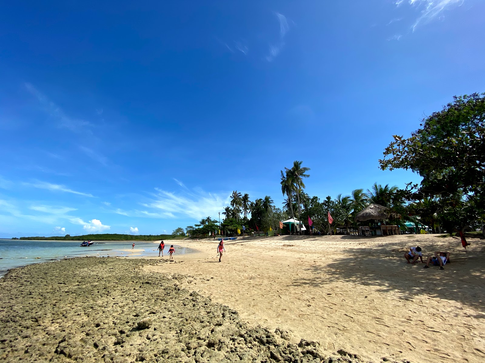 Foto de Ramesamey Island Beach e o assentamento