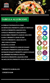 Pantheon Ristobar Pizzeria à Oria menu