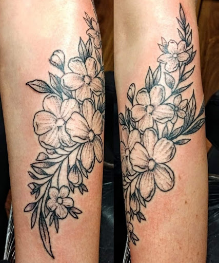 Explore 5 names tattoo ideas, creative tattoo ideas in Mooresville, available at Anythings Possible