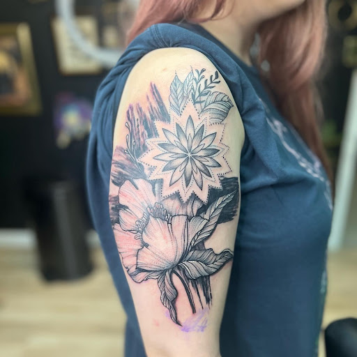 Explore et tattoo ideas, creative tattoo ideas in Englewood, available at Flamingo Noir Collective