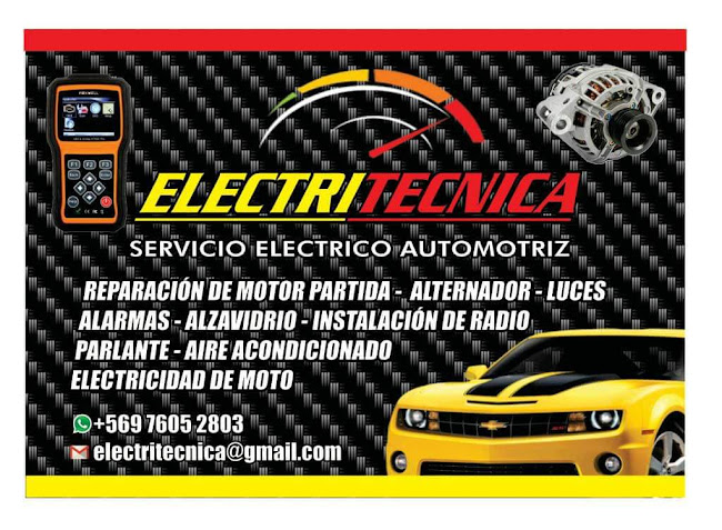 Electricidad Scanner Diagnóstico Automotriz JESUS LORA WONG