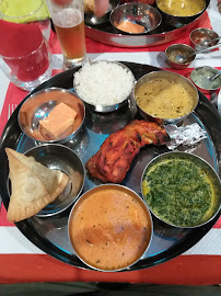 Thali du Restaurant indien Le Chemin du Safran à Aix-en-Provence - n°10