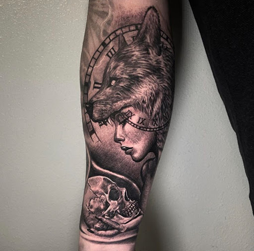 Explore overcoming trauma tattoo ideas, creative tattoo ideas in Odessa, available at Black Cat Tattoo Company