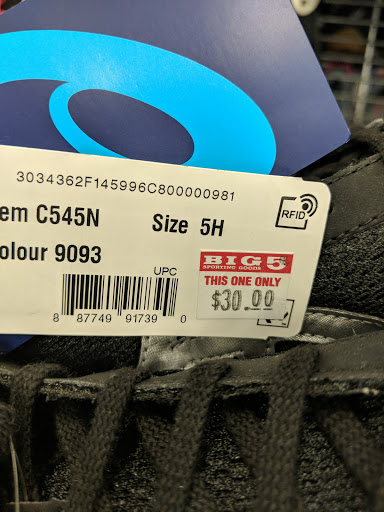 Sporting Goods Store «Big 5 Sporting Goods», reviews and photos, 829 N Oak Park Blvd, Pismo Beach, CA 93449, USA