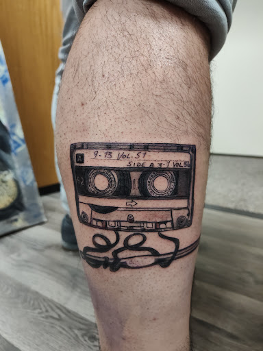 Explore rockabilly tattoo ideas, creative tattoo ideas in South Sioux City, available at Hometown Hustle Tattoo