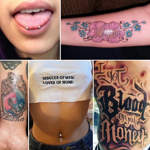 Explore tattoo ideas for behind ear, creative tattoo ideas in Elko, available at Custom Tattoos and Body Piercing Studio