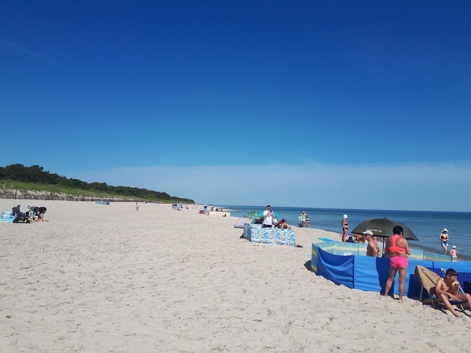 Photo of Jastarnia Beach amenities area