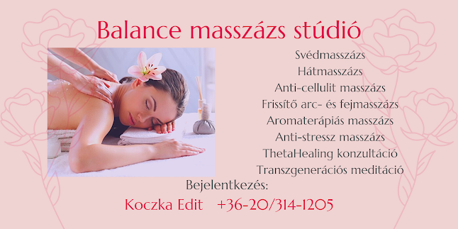 Balance Masszázs Stúdió - Piliscsaba