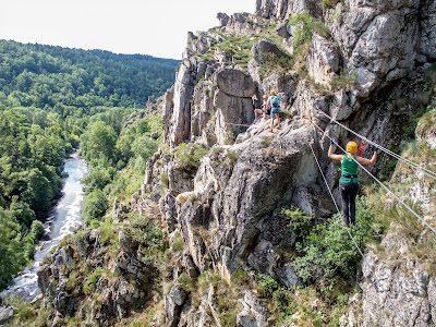 Via Ferrata du Malzieu à Le Malzieu-Ville