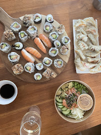 Plats et boissons du Restaurant japonais Sim Sushi à Saint-Martin-des-Champs - n°2