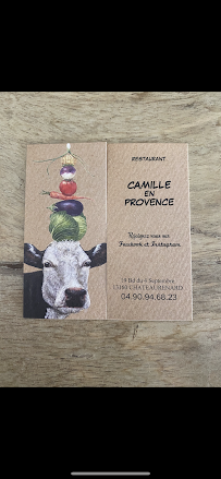 Photos du propriétaire du Restaurant Camille en Provence à Châteaurenard - n°3