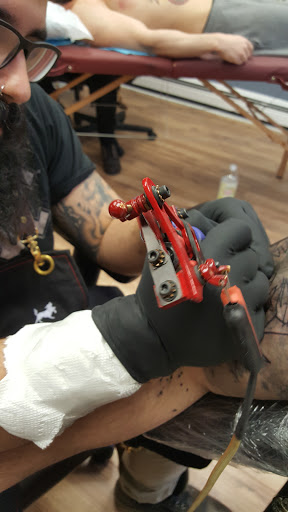 Tattoo Shop «Two Headed Dog Tattoo Studio», reviews and photos, 189 Changebridge Rd #3, Montville, NJ 07045, USA