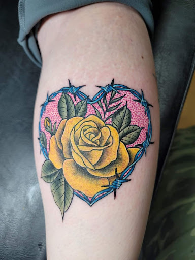Explore archery tattoo ideas, creative tattoo ideas in Albany, available at Purgatory Tattoo Co.