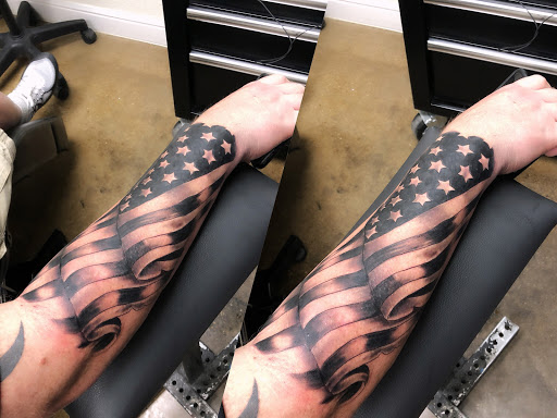 Explore male forearm tattoo ideas, creative tattoo ideas in Waxahachie, available at Tattoo Guild