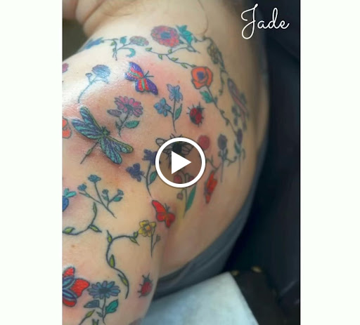 Explore butterfly tattoo idea, creative tattoo ideas in Lewisburg, available at Jolie Femme Permanent Makeup & Tiny Tattoos
