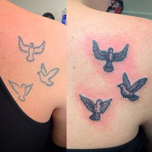 Explore sagittarius tattoo ideas for men, creative tattoo ideas in Greensboro, available at Dogwood Ink