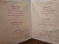 Restaurant grec el GReCo à Hanover (le menu)