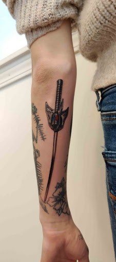 Explore full sleeve tattoo ideas for females, creative tattoo ideas in Hebron, available at Explosive Ink Tattoo