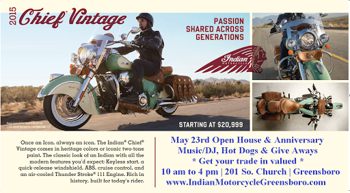World Class Powersports High Point & Indian Motorcycle Greensboro Triad